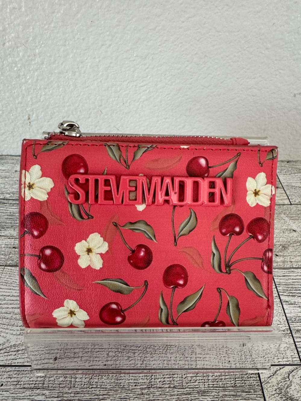 Steve Madden Cherry Blossom Compact Wallet